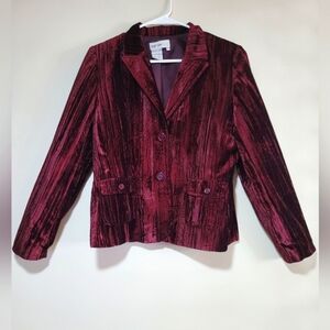 ⭐HOST PICK⭐Vintage Lana Lee Velvet Blazer